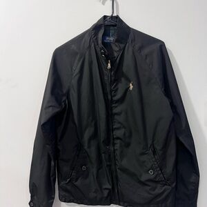 Ralph Lauren Black Windbreaker Jacket